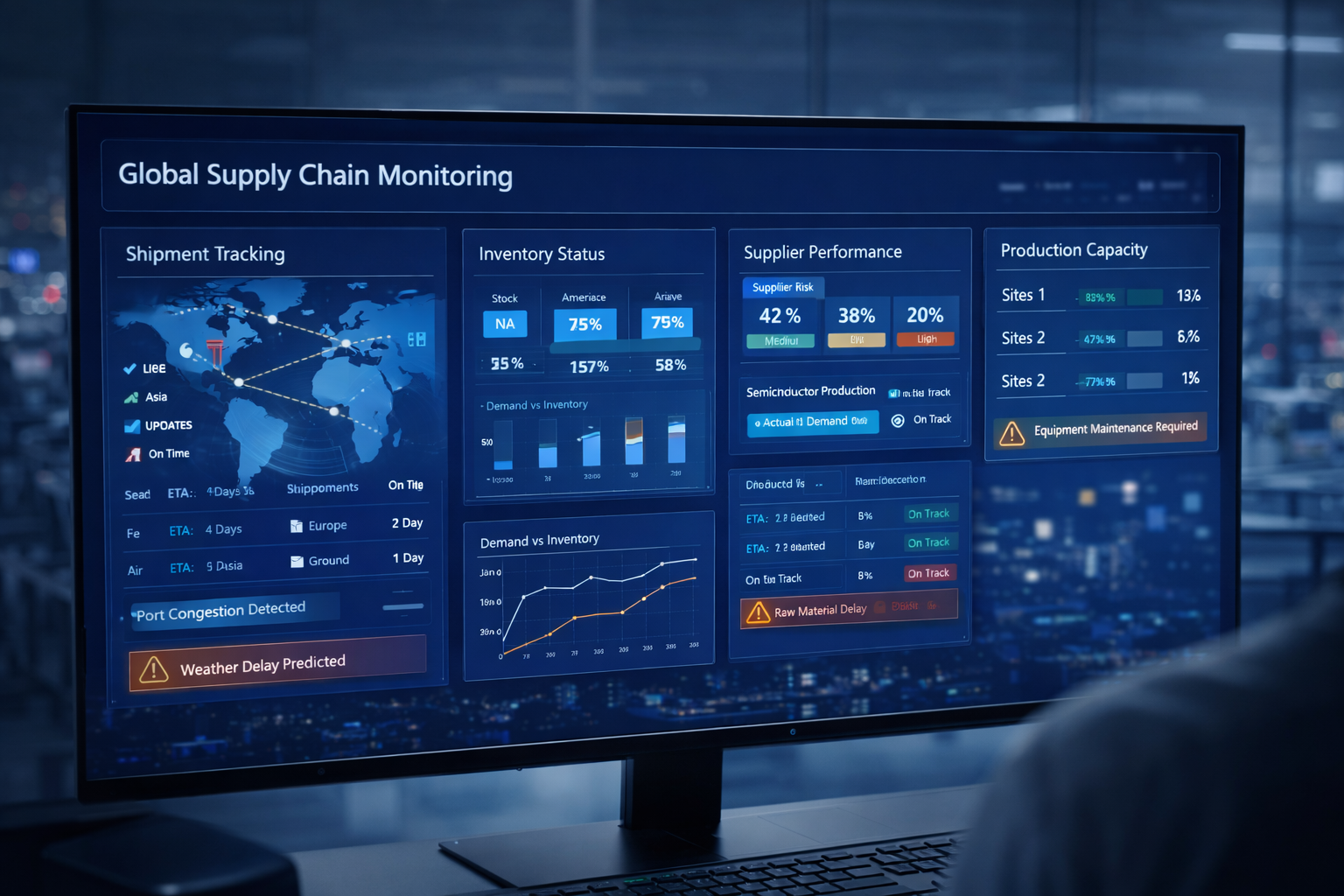 How Real-Time Data Improves Decision-Making in Global Supply Chains